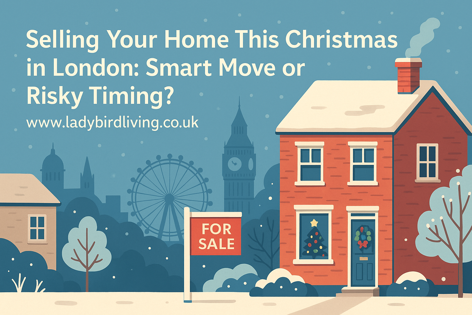 Blog banner - Selling home festive period